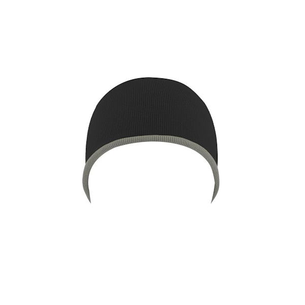 Atlantis Extreme Reversible Jersey Slouch Beanie One Size Svart Black/Grey One Size