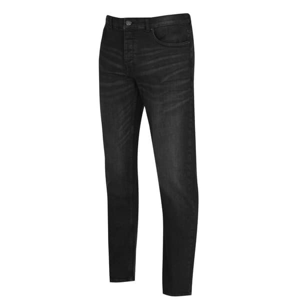 Lee Cooper Herr Denim Regular Jeans 36S Svart Black 36S