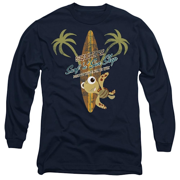 Hitta Nemo Unisex Vuxen Surf N Sun Shop T-Shirt L Marinblå Navy L