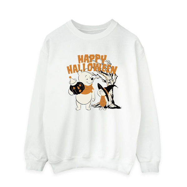 Disney Winnie The Pooh och Piglet Happy Halloween Sweatshirt för män White L
