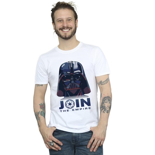 Star Wars: A New Hope T-shirt för män 4XL Vit White 4XL