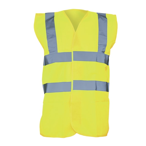 Yoko Unisex Premium Hi-Vis Väst / Jacka (2-pack) Hi-Vis Yellow S