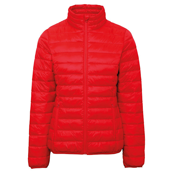 2786 Dam/Kvinnor Terrain Långärmad Vadderad Jacka XS Röd Red XS