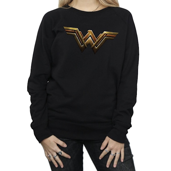 DC Comics Dam/Kvinnor Justice League Film Wonder Woman Emblem Black S