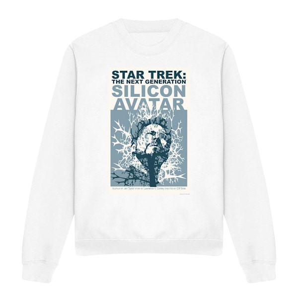 Star Trek Unisex Vuxen The Next Generation Säsong 5 Avsnitt 4 S White M