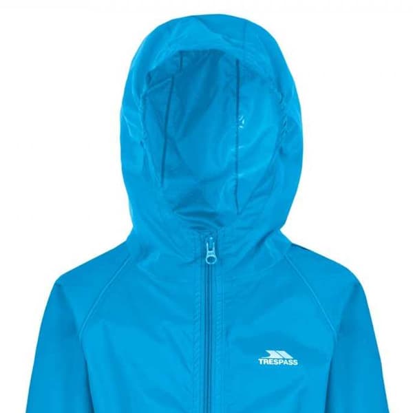 Trespass Barn/Kids Button Regndräkt 2-3 år Blå Blue 2-3 Years