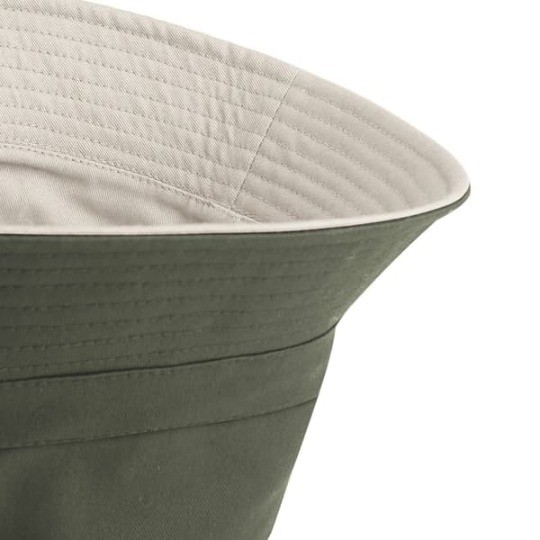 Beechfield Vändbar Bucket Hat S-M Oliv/Sten Olive/Stone S-M