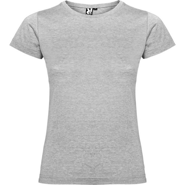 Roly Dam/Kvinnor Jamaica Kortärmad T-shirt 3XL Gråmelerad Grey Marl 3XL