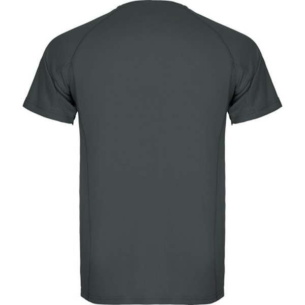 Roly herr Montecarlo kortärmad sport T-shirt L mörk bly Dark Lead L