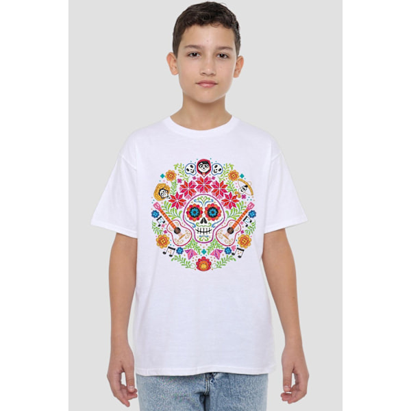 Coco Barn/Barn Day Of The Dead Ernesto Miguel Hector Patch White 3-4 Years