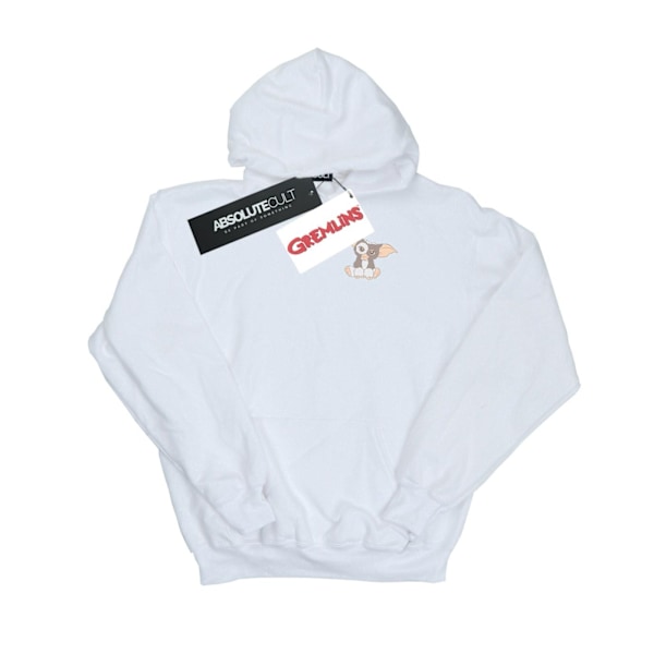 Gremlins Herr Gizmo Bröst Hoodie XL Vit White XL