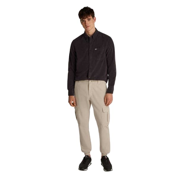 Tommy Jeans Herr Ryan Raka Cargobyxor 36R Beige Beige 36R