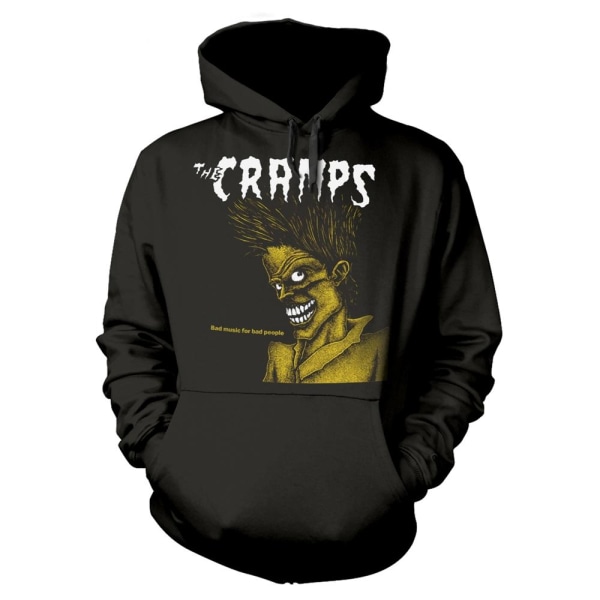 The Cramps Unisex Adult Bad Music For Bad People Hoodie XL Blac Black XL