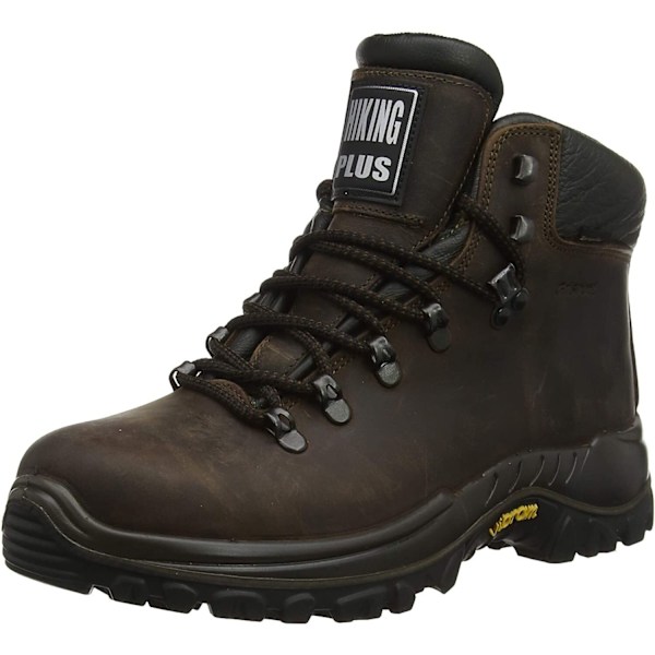 Grisport Barn/Barn Avenger Vaxat Läder Vandringskängor 4 UK Brown 4 UK