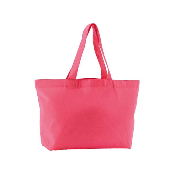 Westford Mill EarthAware Twill Shopper Bag One Size Raspberry Raspberry One Size