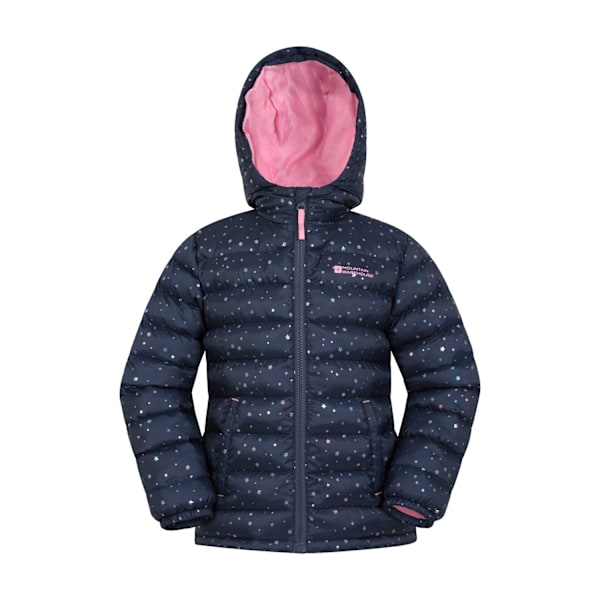 Mountain Warehouse Barnjacka med stjärnor för barn/ungdomar, 9 Blue/White 9-10 Years