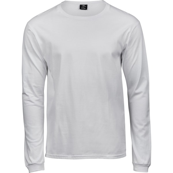 Tee Jays Herr Soft Long-Sleeved T-Shirt XXL Vit White XXL