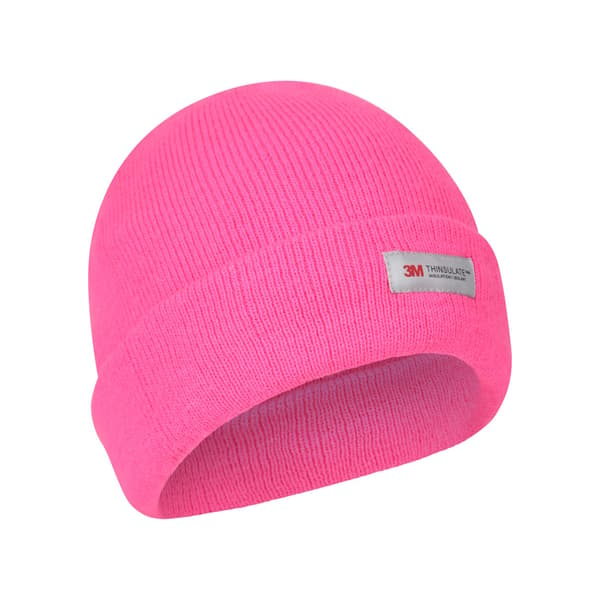 Mountain Warehouse Stickad Thinsulate Mössa Barn/Kids M B Bright Pink M