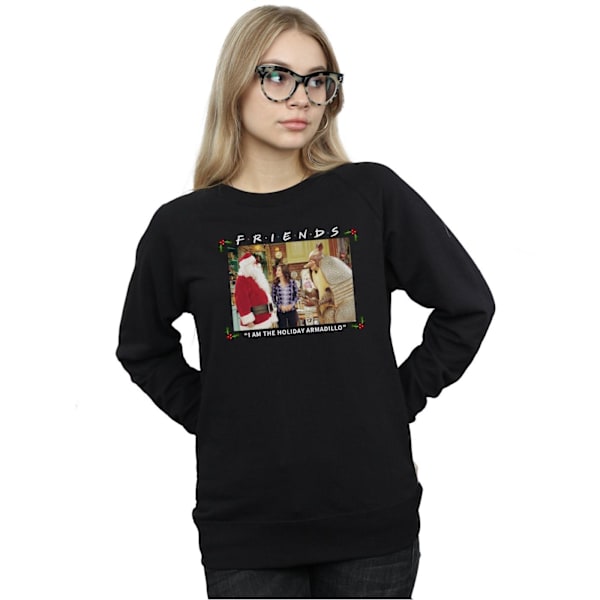 Friends Dam/Damer Jag Är Holiday Armadillo Sweatshirt XXL Black XXL