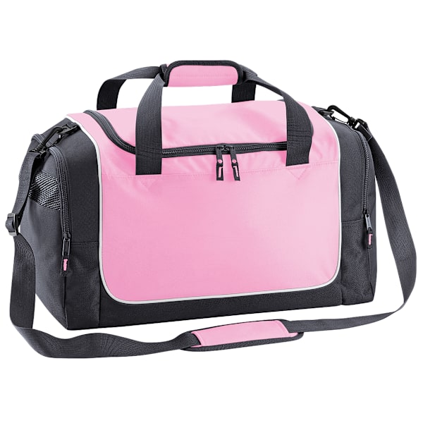 Quadra Teamwear Locker Duffel Bag (30 liter) (2-pack) One S Classic Pink/Graphite/Whi One Size