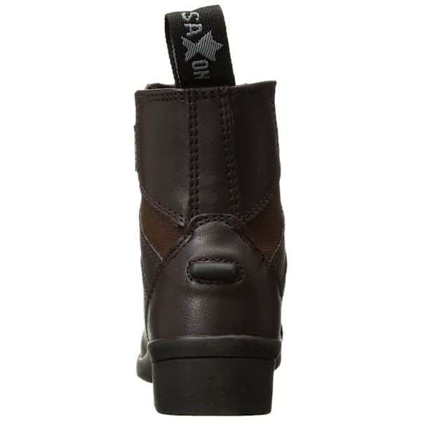 Saxon Unisex Syntovia Zip Paddock Boots 8 UK Brun Brown 8 UK