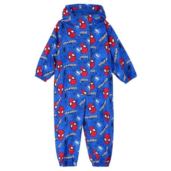 Spider-Man Barn/Kids Overall med Helkroppstryck 2-3 År Blå Blue 2-3 Years