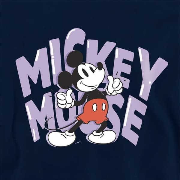 Disney Barn/Barn Mickey Mouse Bubble Tröja med huva 7-8 år Navy 7-8 Years