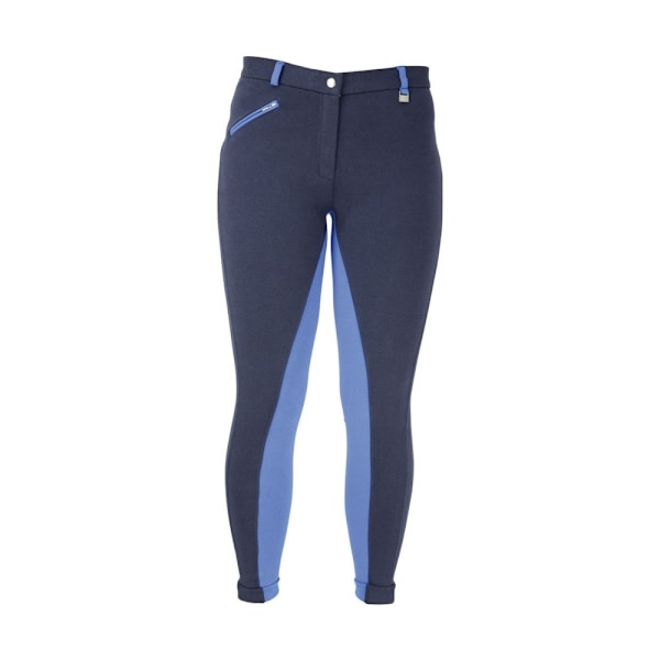 HyPERFORMANCE Dam/Dam Manby Jodhpurs 24in Marinblå/Brilliant Navy/Brilliant Blue 24in