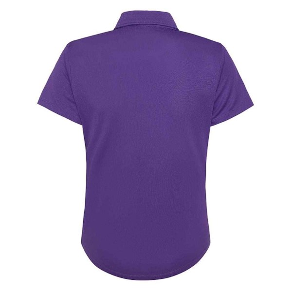 Awdis Dam/Dam Moisture Wicking Lady Fit Polo Shirt 14 UK Purple 14 UK