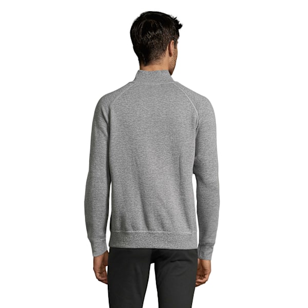 SOLS Herr Sundae Full Zip Sweatjacka XXL Deep Grey Marl Deep Grey Marl XXL