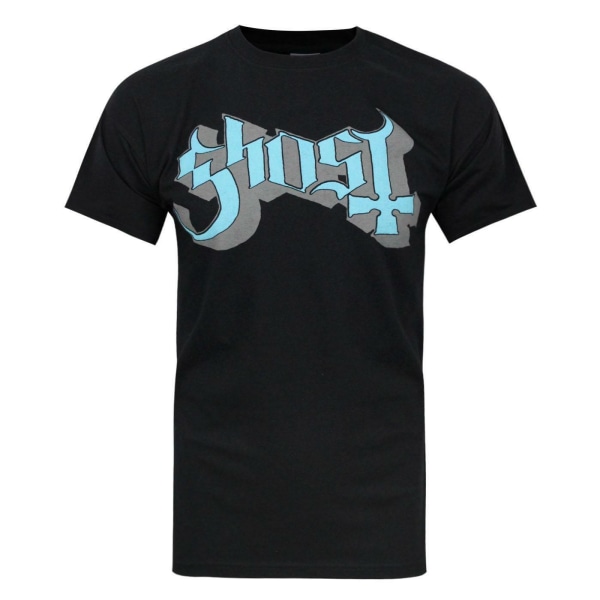 Ghost Mens Keyline Logo T-Shirt S Svart Black S