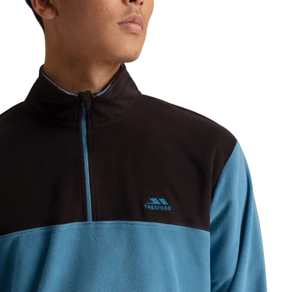 Trespass Herr Curtiston AT100 Fleecetröja S Bondi Blue Bondi Blue S