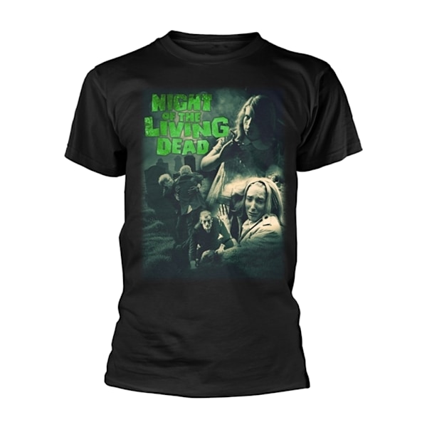 Night Of The Living Dead Unisex Vuxen Klassisk T-Shirt XXL Svart Black XXL