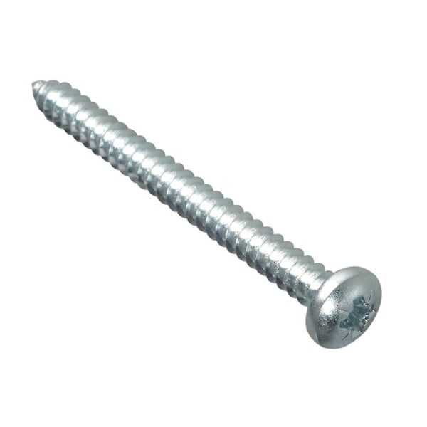 Forgefix Självgängande skruv, Pozi-kompatibelt panhuvud, Zp, Forg Multi Colour 2in x 10 ForgePack 8