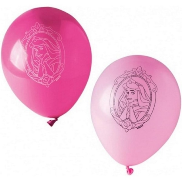 Disney Princess Journey Balloons (Pack of 8) One Size Rosa Pink One Size