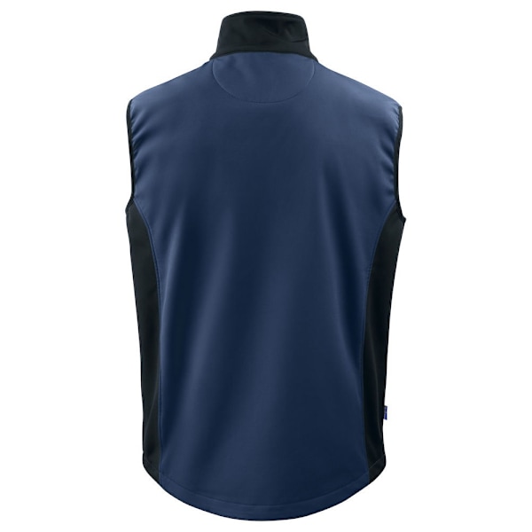 Projob Softshell Väst Herr 4XL Marinblå Navy 4XL