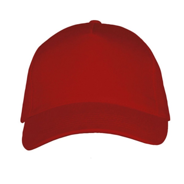 SOLS Unisex Long Beach Cap One Size Röd Red One Size