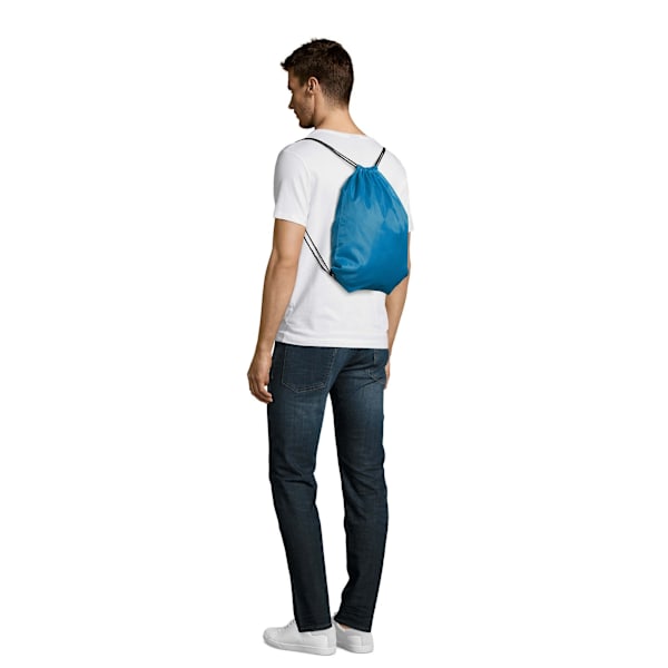 SOLS Urban Gymsac Dragsnöre Väska ONE Aqua Aqua ONE