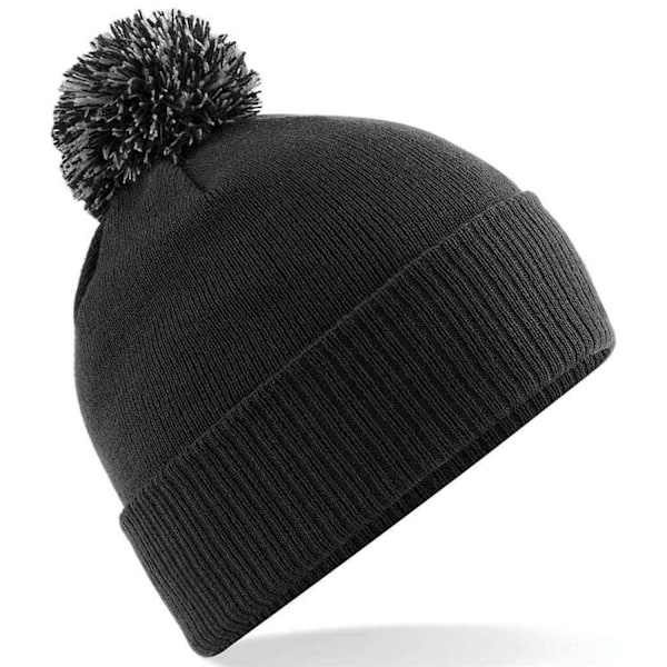 Beechfield Unisex Vuxenmössa En Storlek Svart/Grafitgrå Black/Graphic Grey One Size