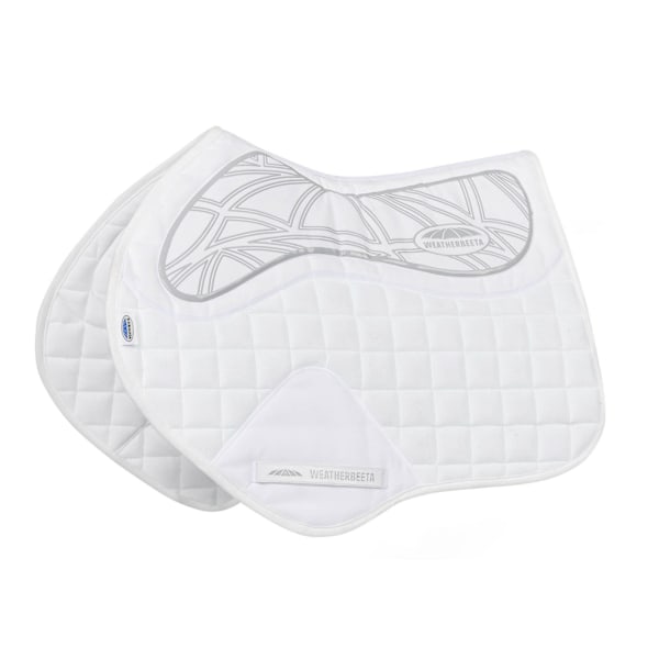 Weatherbeeta Ultra Grip Jump Shaped Horse Saddlepad One Size Wh White One Size