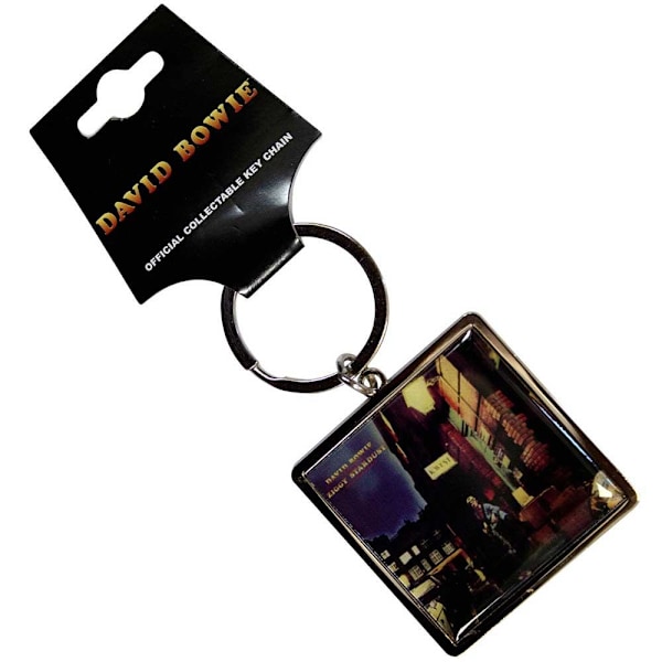 David Bowie Ziggy Stardust Nyckelring One Size Flerfärgad Multicoloured One Size
