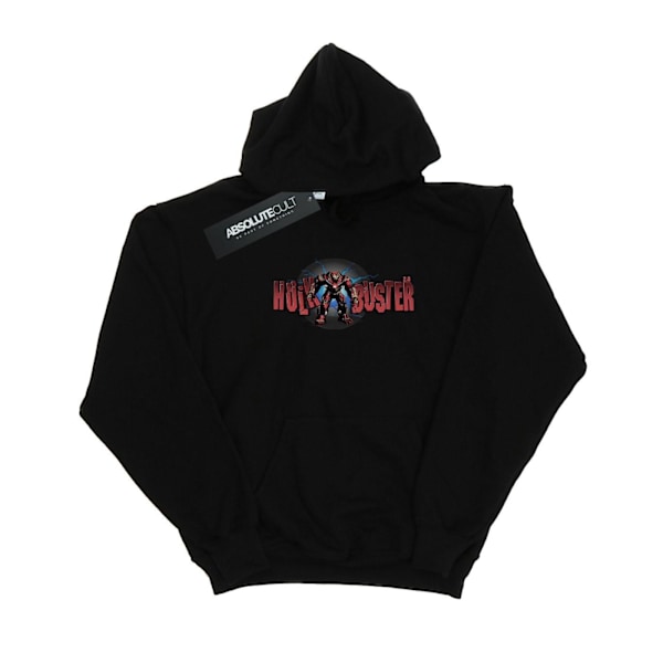 Marvel Mens Avengers Infinity War Hulkbuster 2.0 Hoodie L Svart Black L