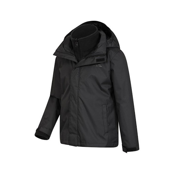 Mountain Warehouse Barnjacka 3 i 1 för Barn 2-3 år Black 2-3 Years