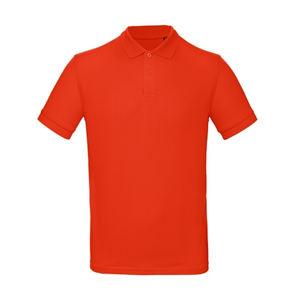 B&C Herr Inspire Polo M Flame Red Flame Red M