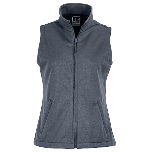 Russell Dam/Kvinnors Smart Softshell Gilet Jacka XS Convoy Grå Convoy Grey XS