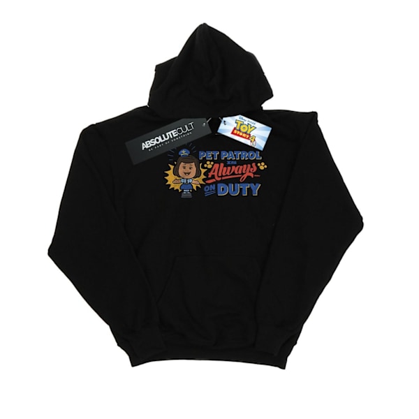 Disney Toy Story 4 Giggle McDimples Pet Patrol Hoodie L Svart Black L