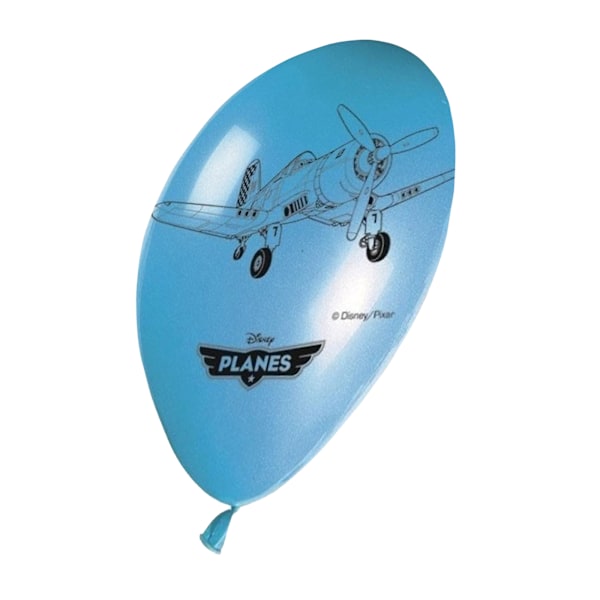 Disney Planes Latexballong (8-pack) One Size Blå/Orange Blue/Orange One Size