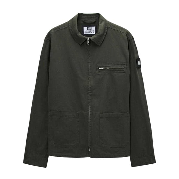 Weekend Offender Herr Overshirt S Grön Green S