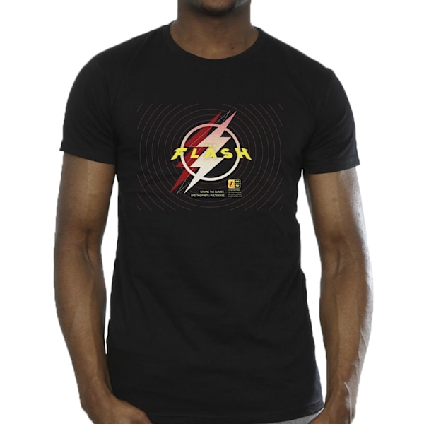 DC Comics The Flash Lightning Logo T-shirt XL Svart Black XL