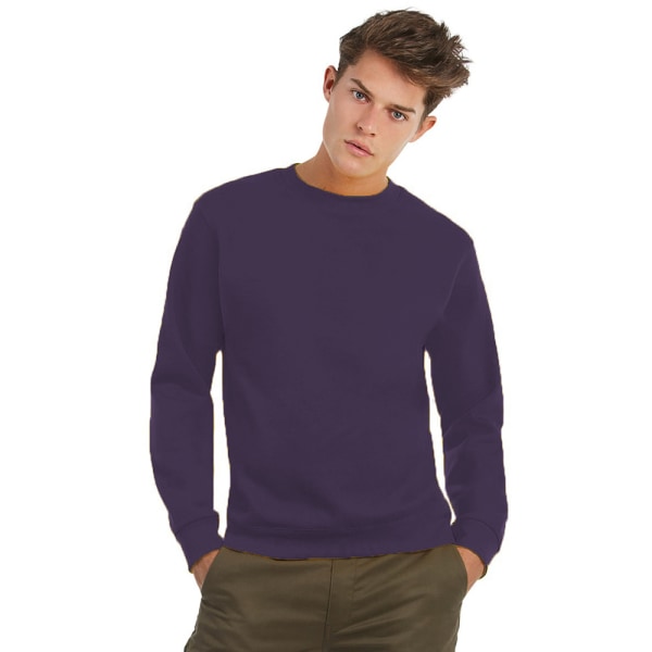 B&C tröja med rund hals för män 3XL strålande lila Radiant Purple 3XL